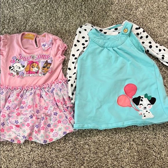 Paw Patrol Pink and Blue Kids Dress Set - Picture 1 of 1